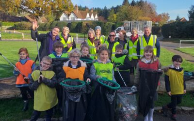 Litter picker Angels out in force……