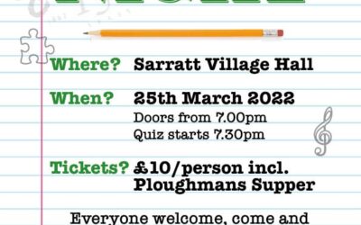 Supporting Sarratt School – Fun Quiz night